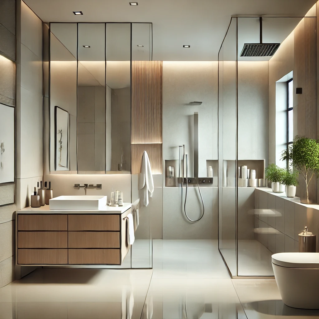 Nội thất phòng tắm Phong cách hiện đại