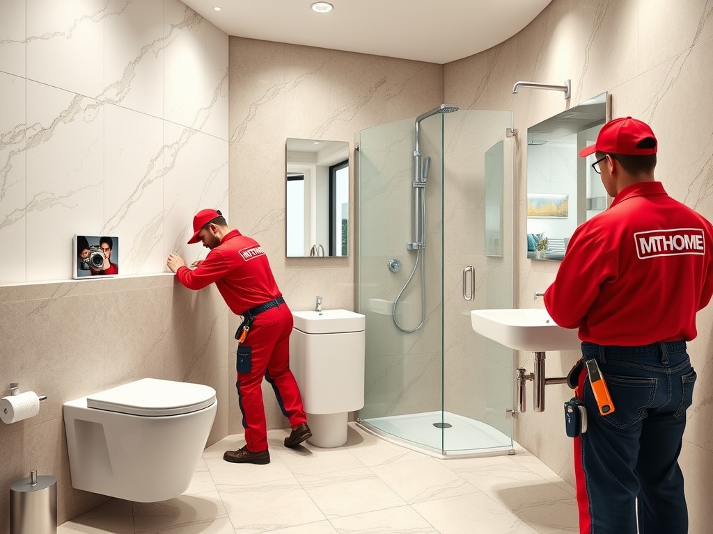 Lắp đặt thiết bị vệ sinh nhà tắm