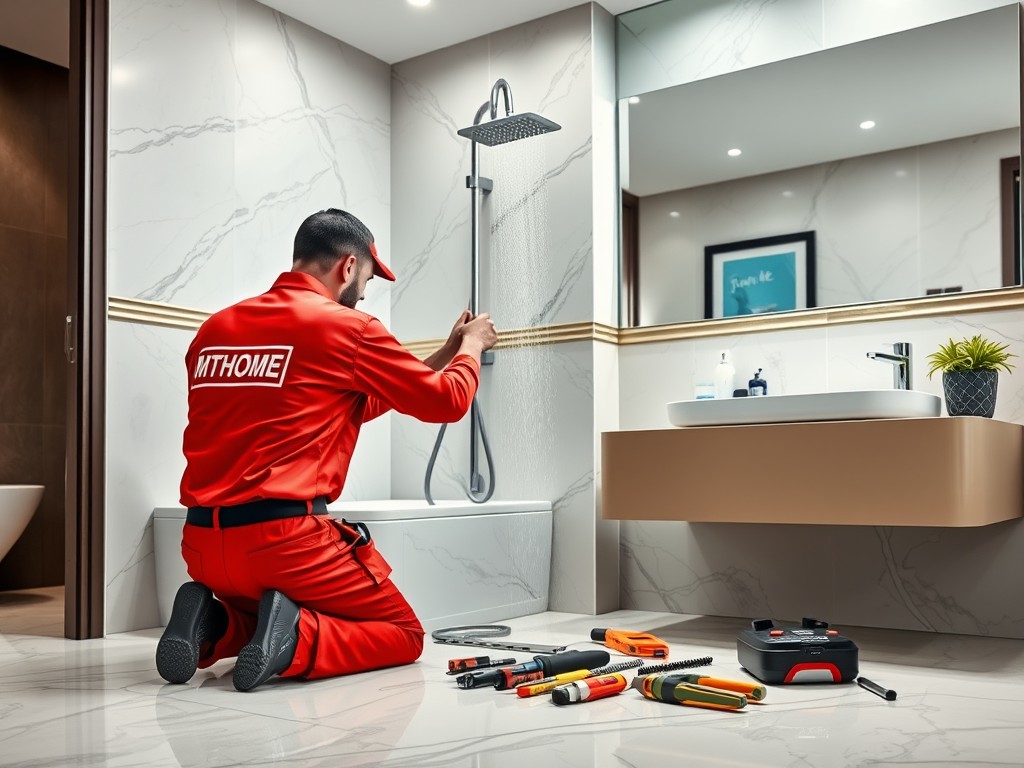 lắp đặt thiết bị vệ sinh nhà tắm đúng