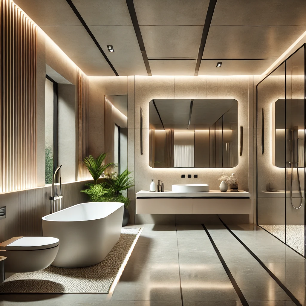 Nhà vệ sinh đẹp, hiện đại
