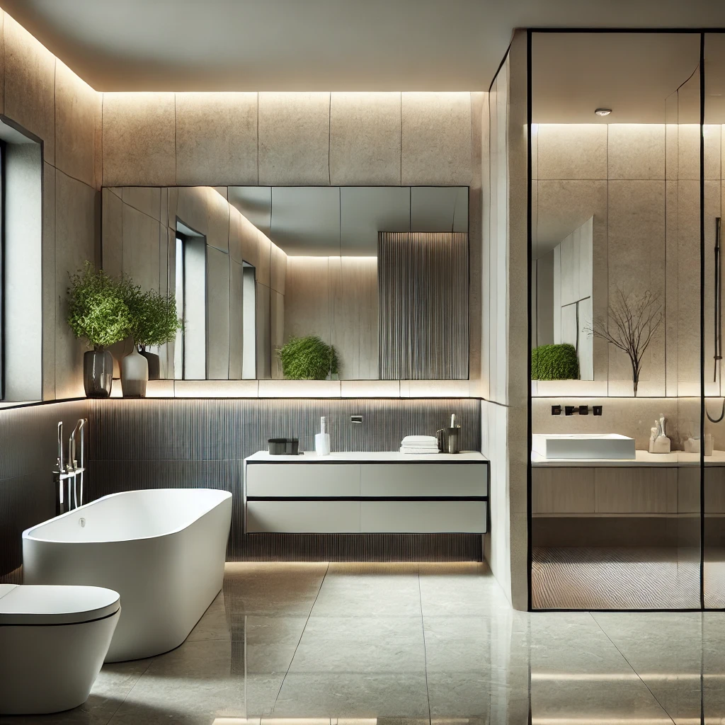 nhà vệ sinh sang trọng